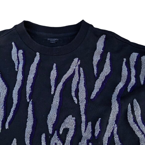 Rare All Saints Scar Sweater Medium - Picture 5 of 9